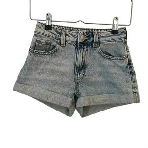 Pacsun beachy cuffed acid wash Jean shorts 22